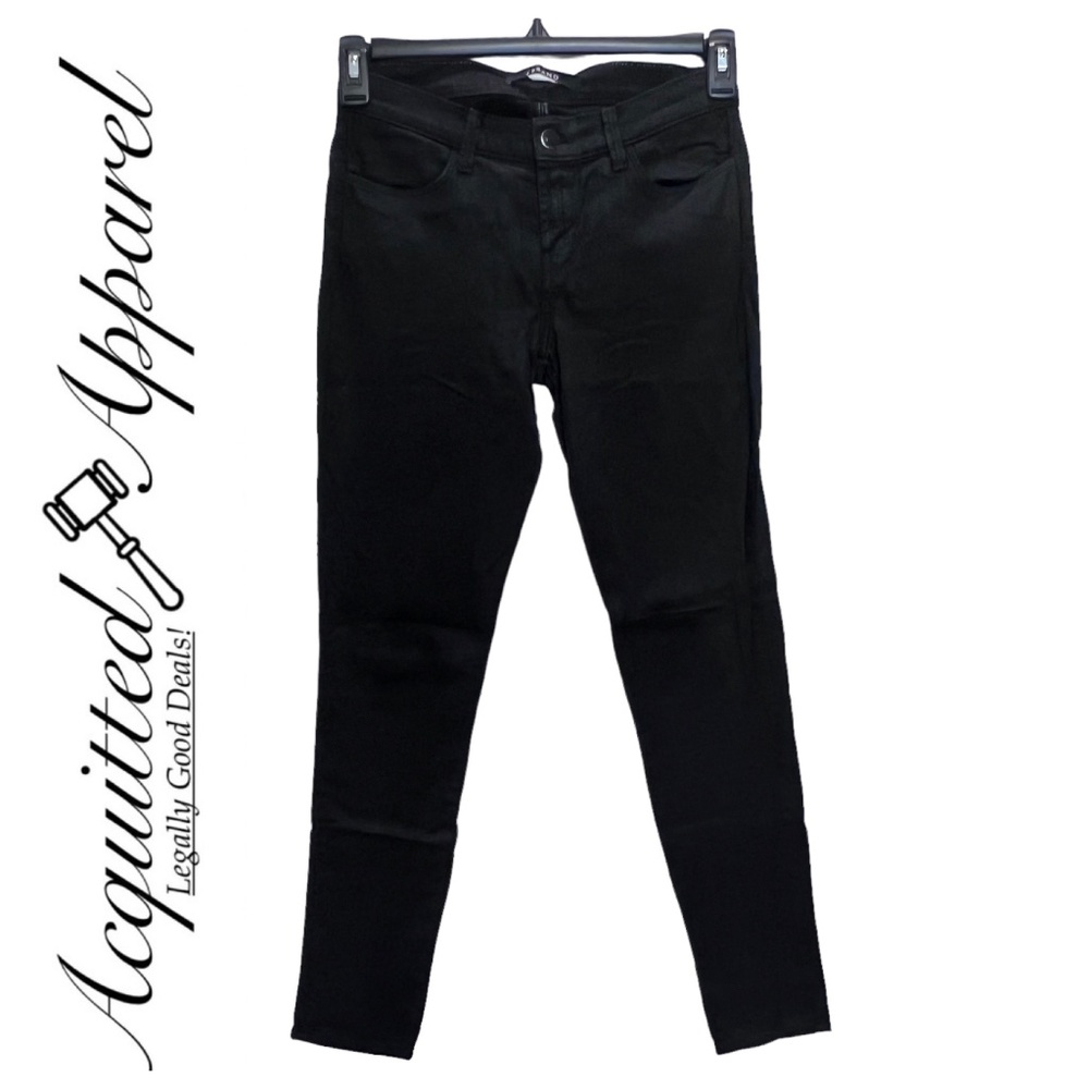 J Brand Laco Black Q Super Skinny Jeans